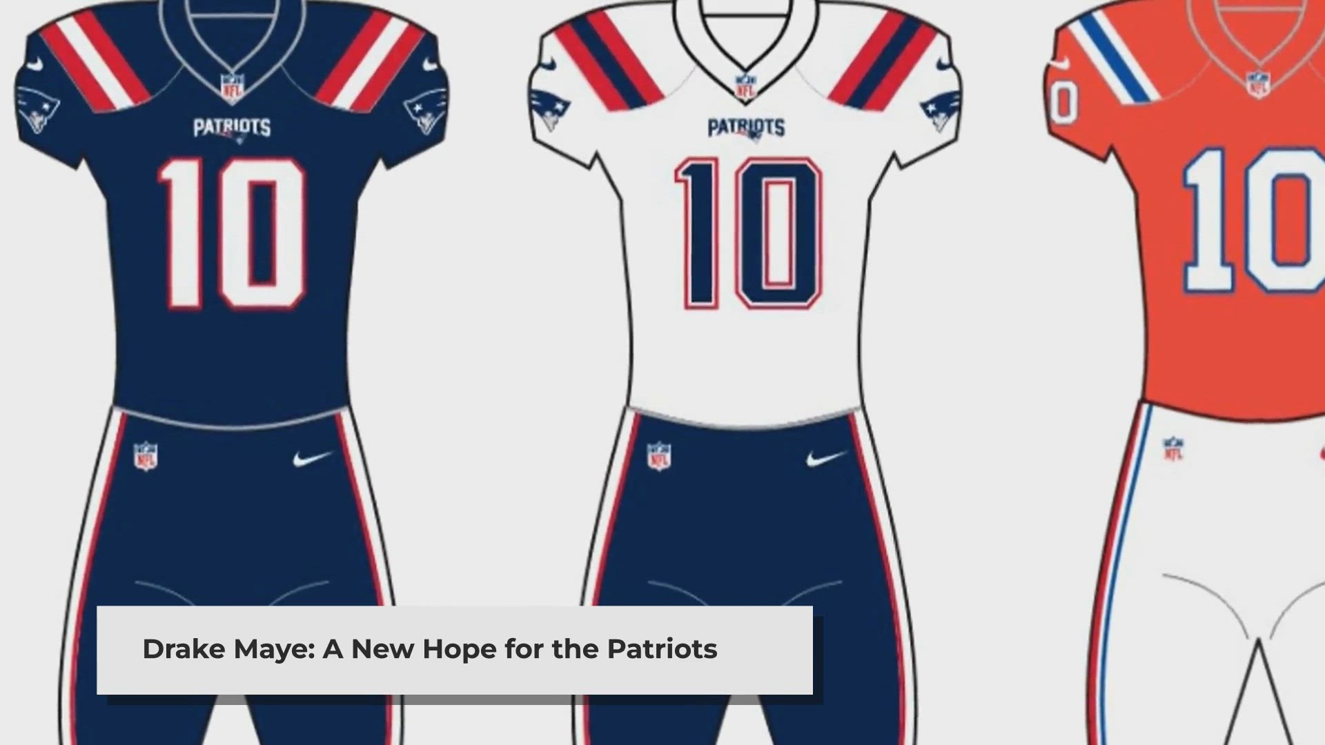 'Video thumbnail for Drake Maye: A New Hope for the Patriots' Quarterback Position?'