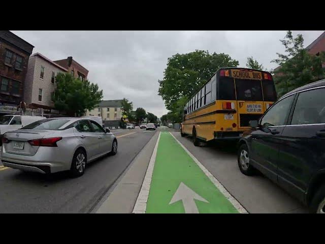 'Video thumbnail for A Bike Tour Inman Square in Cambridge to North Point Park in Boston, Massachusetts'