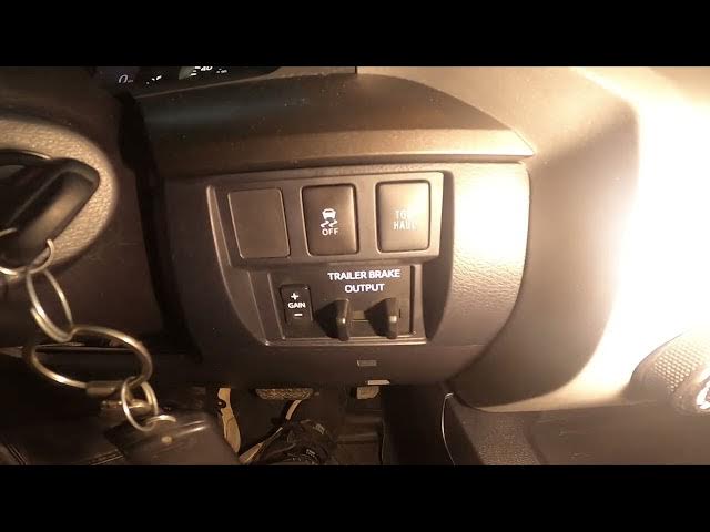 Video thumbnail for How to Use Trailer Brake in Toyota Tundra II ( 2007 - now ) | Enable Trailer Brake