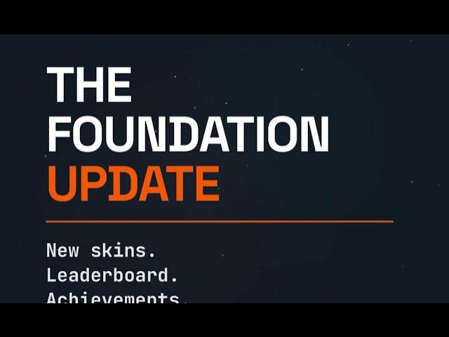 Video thumbnail for Trailer for the 0.5 foundation update - out on the 2nd of april