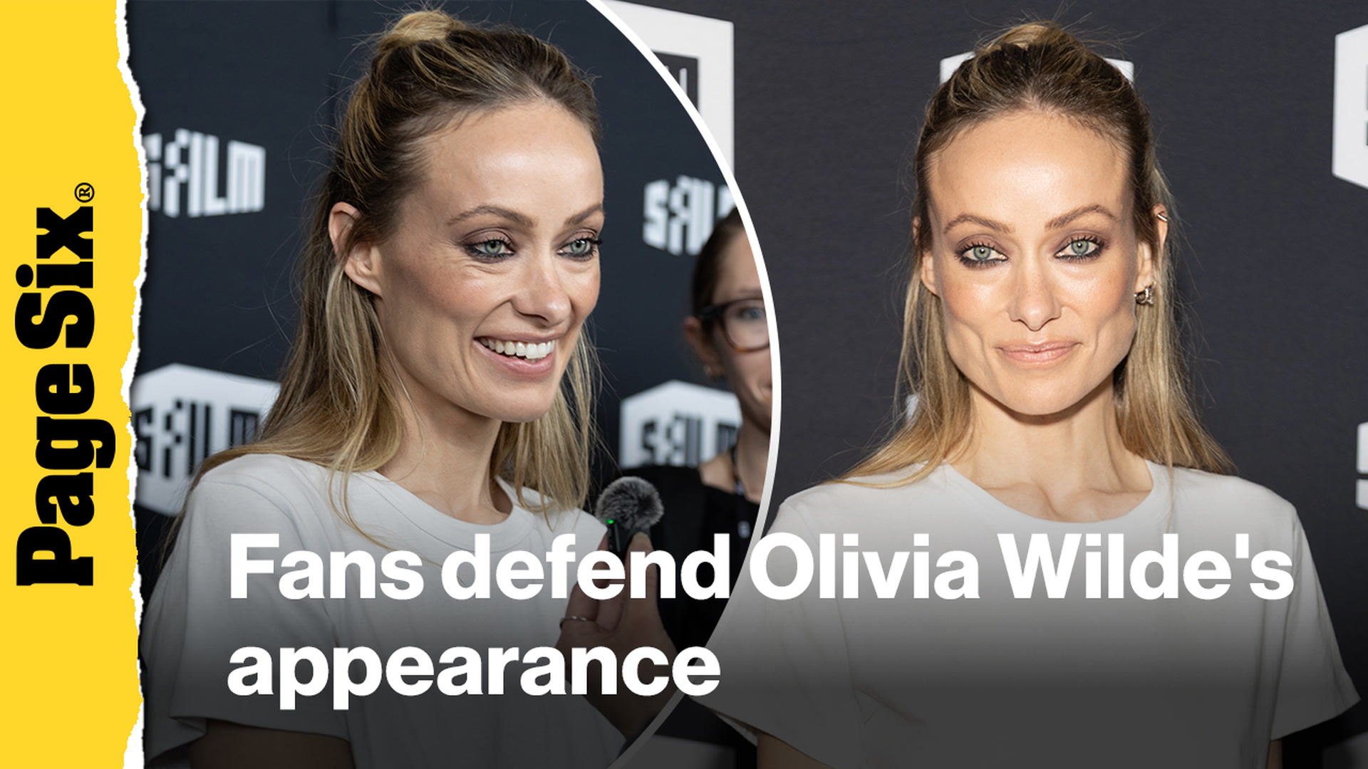 Video thumbnail for Olivia Wilde fans rush to actress' defense after cruel trolls criticize her appearance in viral video