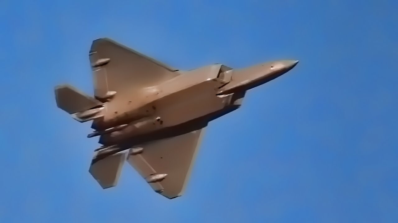 Video thumbnail for F-22 Raptor In Flight • Can Any Plane Beat It?