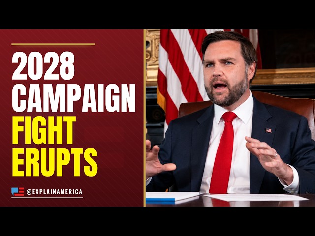 Video thumbnail for JD Vance Backstabbed — Top Republican to Run for President in 2028
