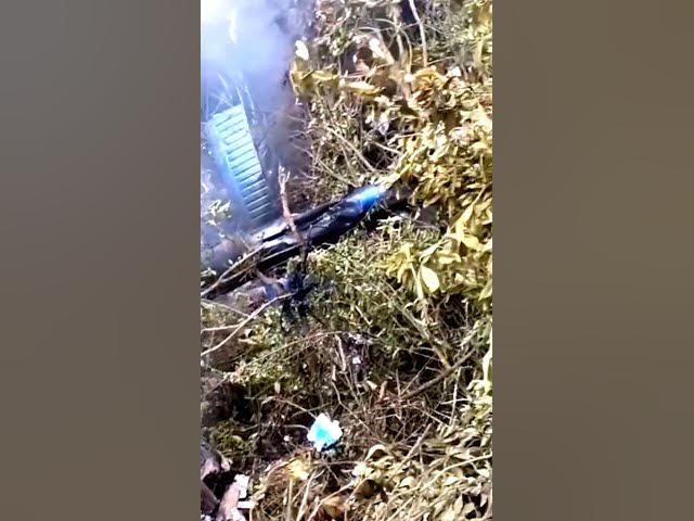 Video thumbnail for Air Dynasty Helicopter Crash in Suryachaur!
