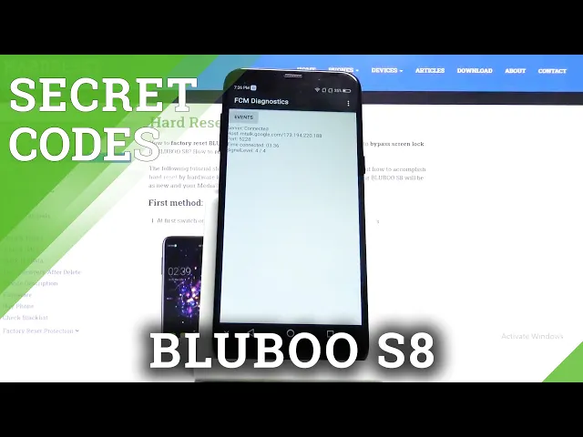 Video thumbnail for BLUBOO S8 CODES | Testing Mode | Android Hidden Menu