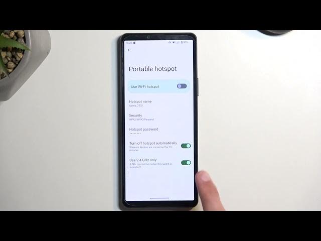 Video thumbnail for How to Enable Portable Hotspot on Sony Xperia 10 V - Set Up Wi-Fi Hotspot