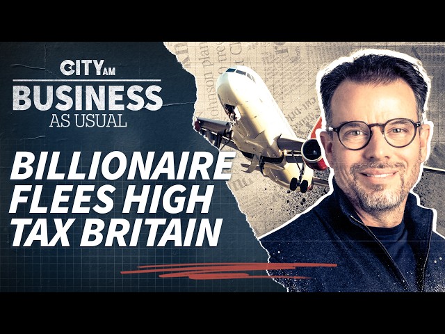 Video thumbnail for Britain's third-highest tax-payer flees for Greece