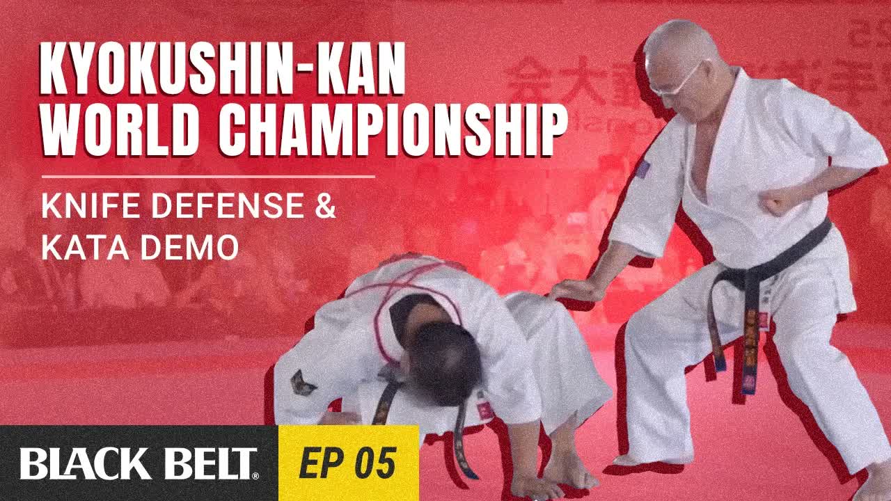 Video thumbnail for Blackbelt Magazine: Kyokushin-kan World Championship: Knife Defense & Kata Mastery