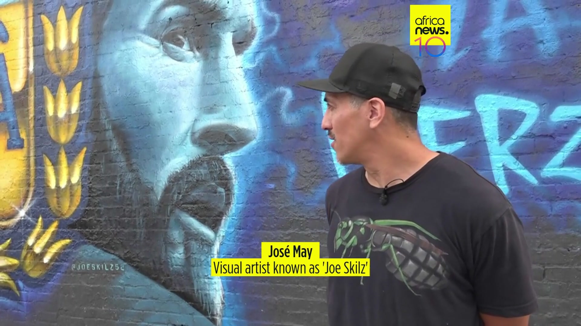 Video thumbnail for Dallas artist unveils mural paying tribute to Argentina and Lionel Messi