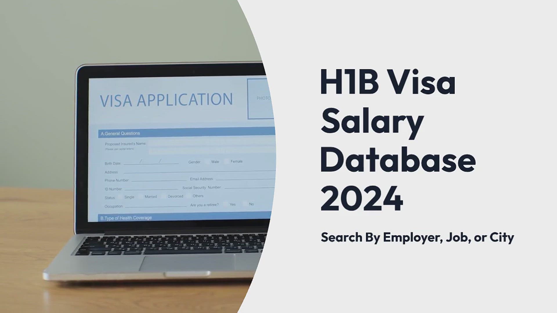 Video thumbnail for H1B Visa salary database 2024