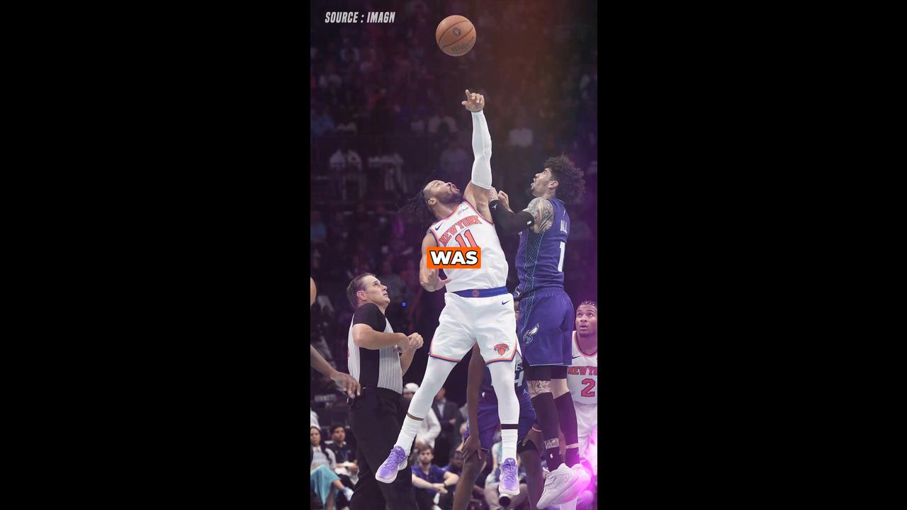 Video thumbnail for LaMelo Ball Drills Jalen Brunson With Pass in Wild Play