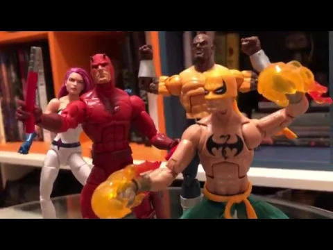 Video thumbnail for Unboxing/Review Marvel Legends The Defenders 4-pack action figures