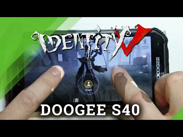 Video thumbnail for How Identity V works on DOOGEE S40 – Game Quality Checkup