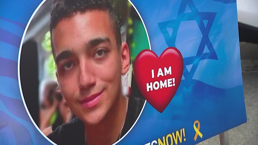 Video thumbnail for ‘I’m so proud of him.’ Family of Tenafly man held captive by Hamas reflects on 3rd anniversary of attack