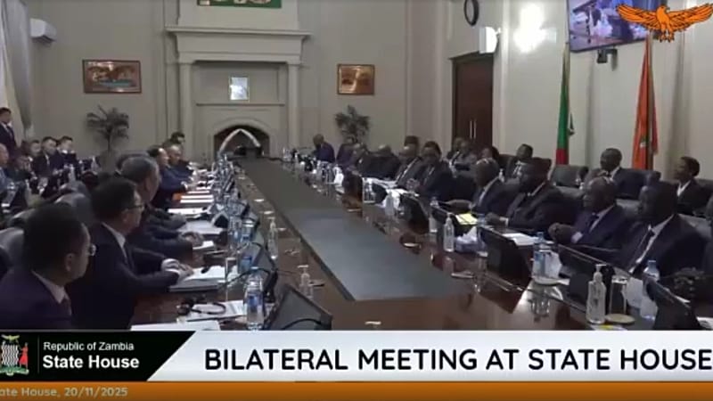 Video thumbnail for Chinese premier in landmark visit to Zambia focusing on access to critical minerals