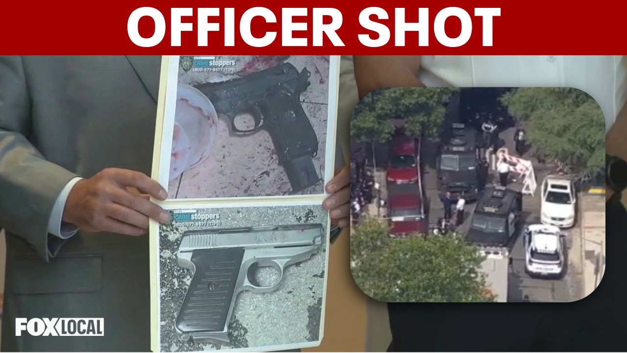 Video thumbnail for Tisch, Mamdani give update after NYPD officer shot in Brooklyn barricade