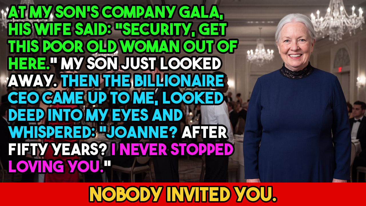 Video thumbnail for At my son's company gala, his wife said: "Security, get this poor old woman out of here." My son…