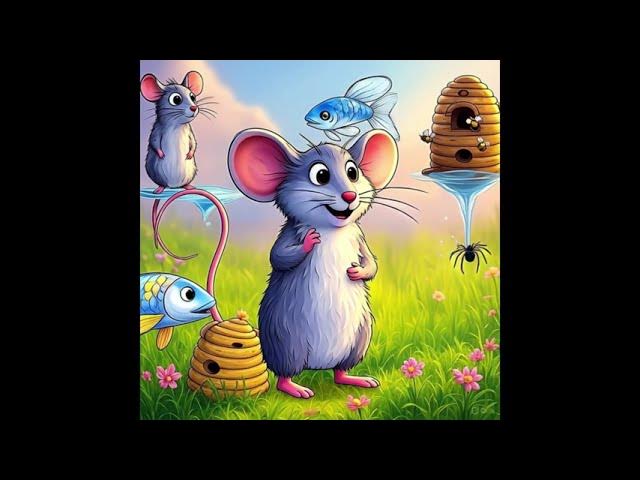 Video thumbnail for Fun Homes Rhyme | Chuha, Machhli, Makdi & Madhumakkhi Song for Kids!