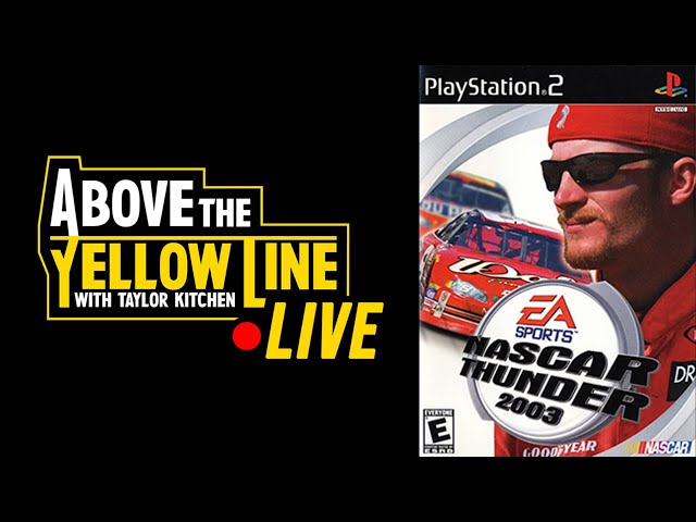 Video thumbnail for ATYL Live: Playing NASCAR Thunder 2003 and Talking About NASCAR News