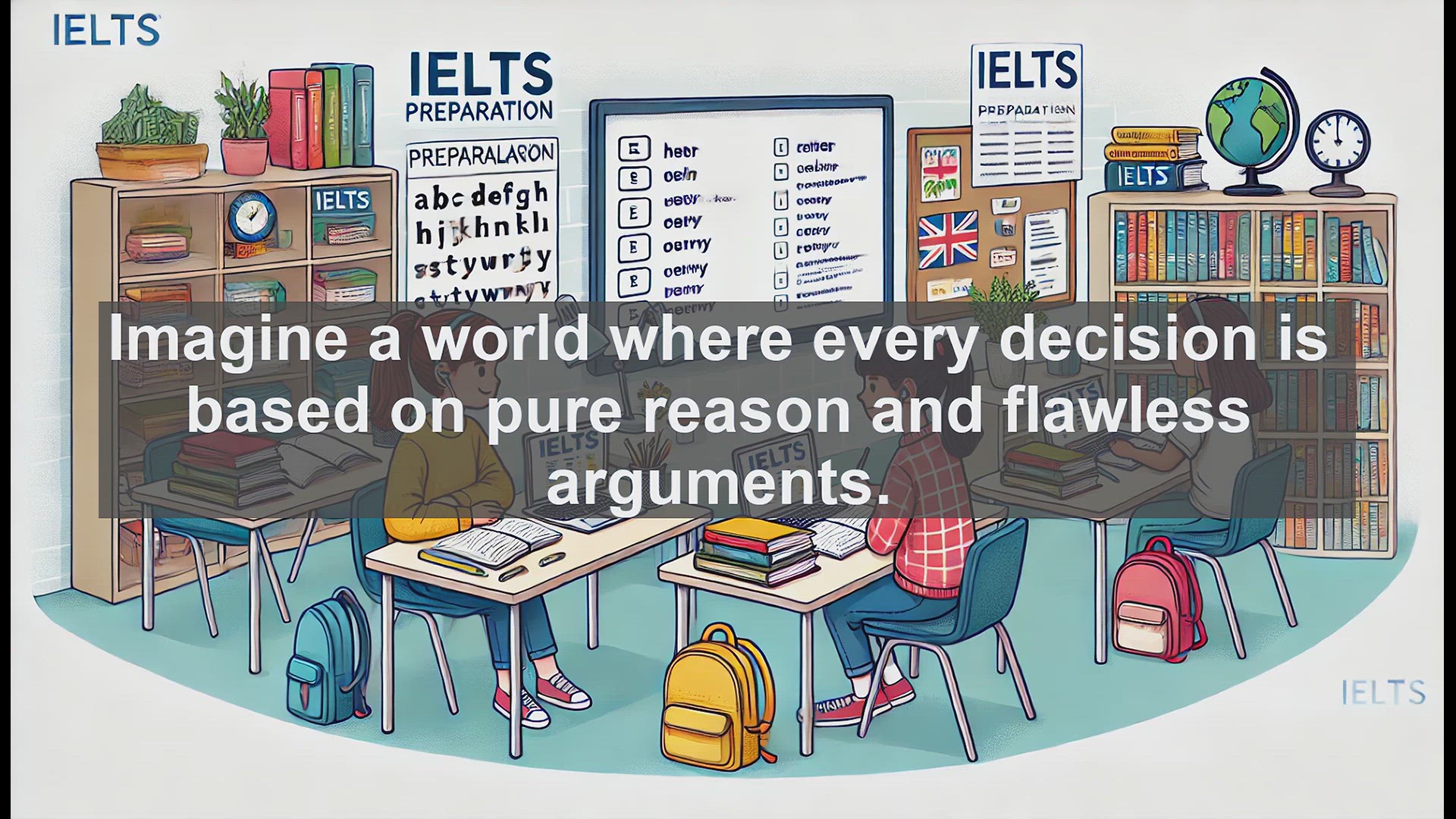 'Video thumbnail for 5000 Must Know IELTS 8.0 Vocabulary - Logician: Mastering the Art of Rational Thinking'