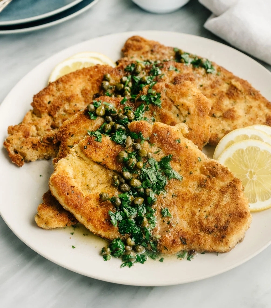'Video thumbnail for Chicken Piccata Recipe '