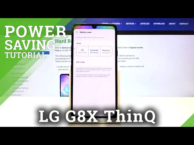 Video thumbnail for How to Enable Power Saver in LG G8X ThinQ – Extend Battery Life