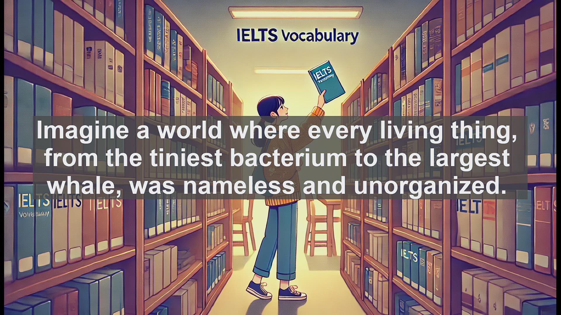 'Video thumbnail for 2000 Must Know IELTS 9.0 Vocabulary - Taxonomist: The Scientists Who Classify Life'