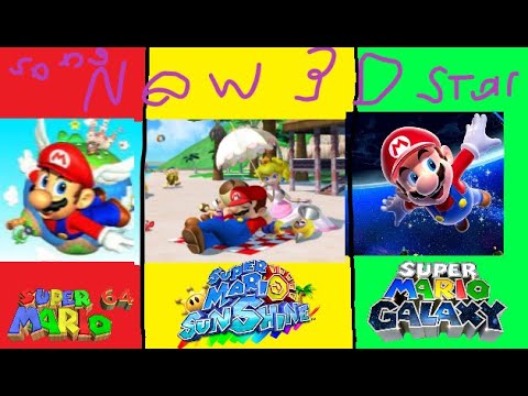 Video thumbnail for Super Mario 64 Super mario SunShine Super Mario GalaxySuper Mario 3D Mode Pc #3d #3dgames Mod