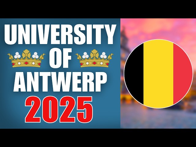 Video thumbnail for Applying to University of Antwerp | Study in Belgium