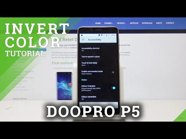 Video thumbnail for How to Invert Colors in DOOPRO P5 – Color Inversion Feature