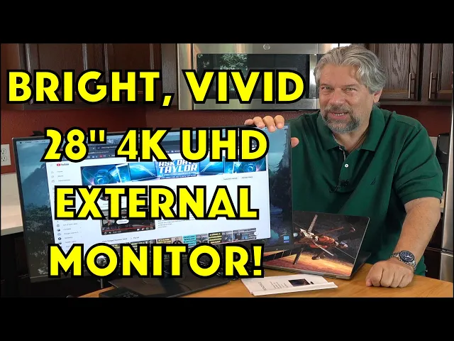 Video thumbnail for Monoprice 28" CrystalPro 4K UHD Monitor -- REVIEW