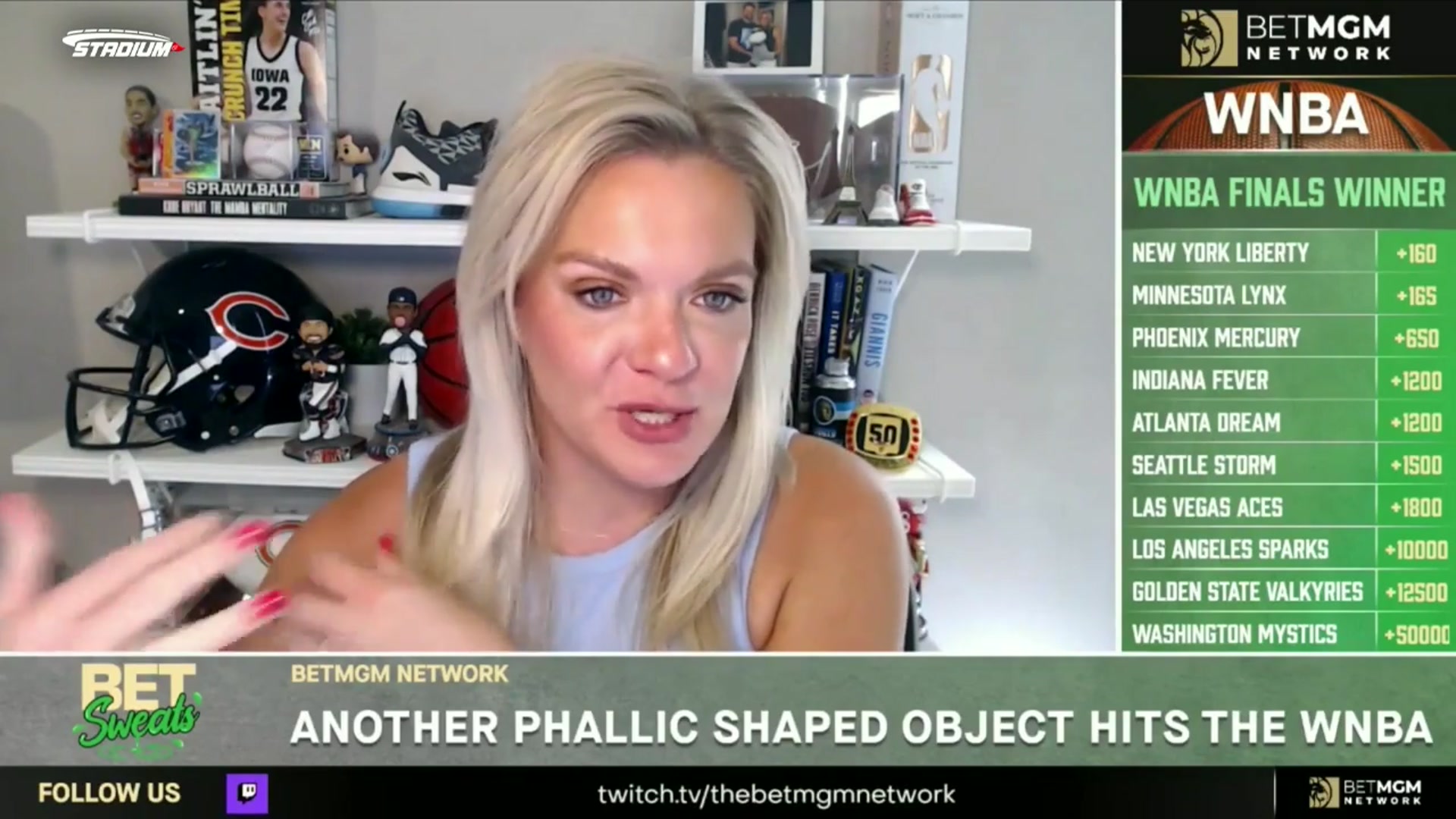 'Video thumbnail for Is the WNBA In On It?'