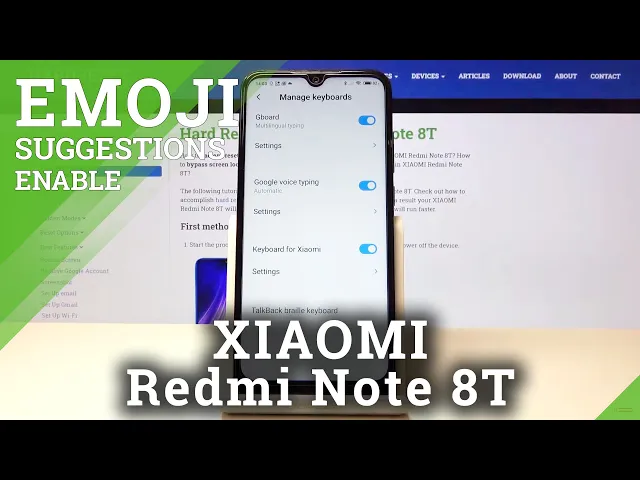 Video thumbnail for How to Allow Emoji Suggestions in XIAOMI Redmi Note 8T – Enable Predictive Emoji