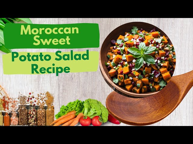 'Video thumbnail for Spice Up Your Menu with This Moroccan Sweet Potato Salad Recipe!'