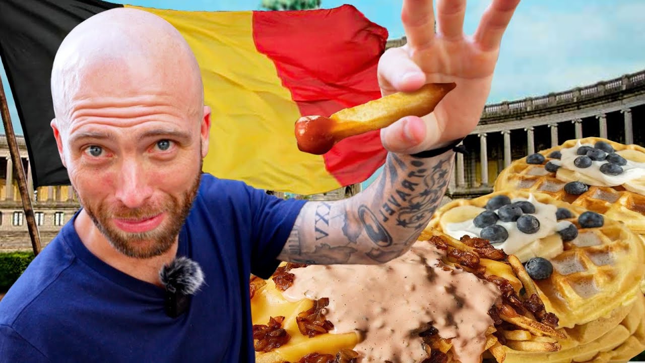 Video thumbnail for 100 Hours in Brussels, Belgium! (Full Documentary) Belgian Fries, Waffles and Flemish Stew!