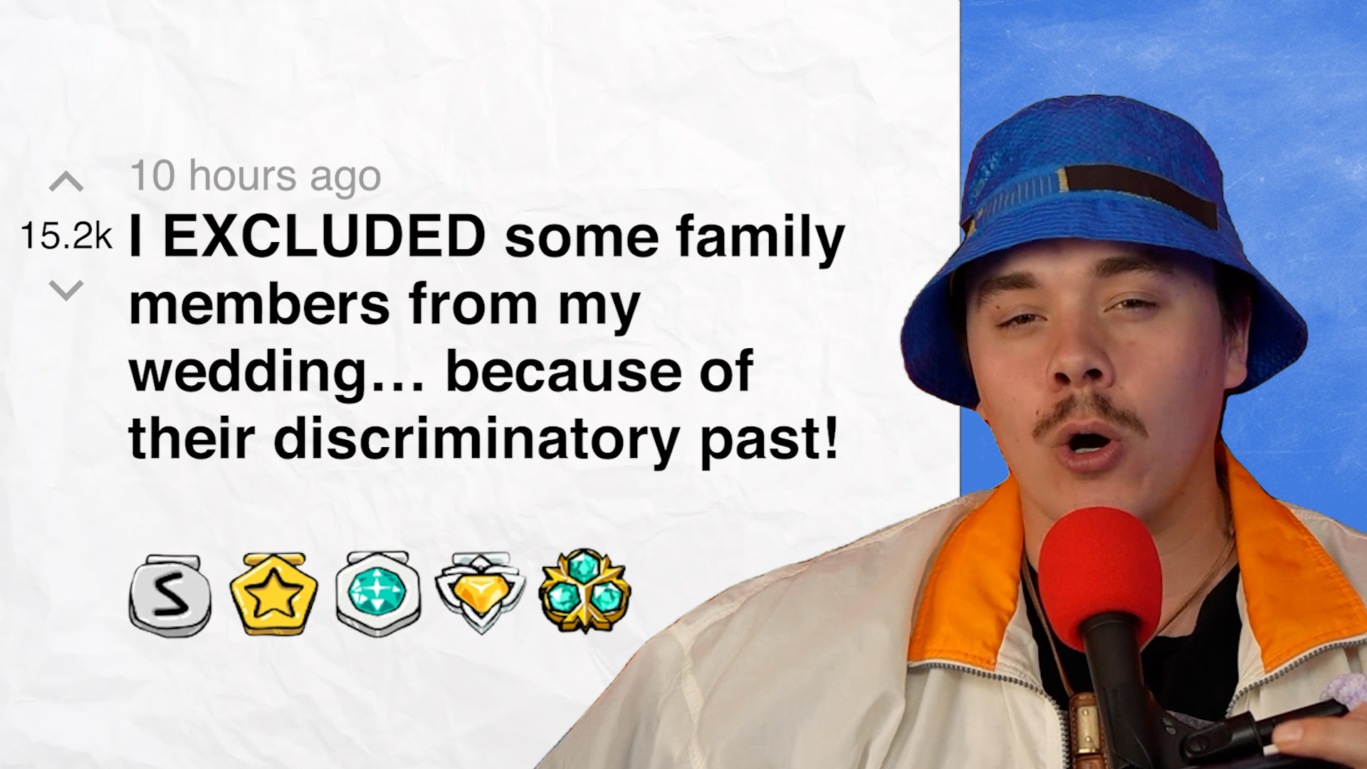 Video thumbnail for I decided not to invite some family members to my wedding due to their past actions. - r/AmITheAsshole | Reddit Stories