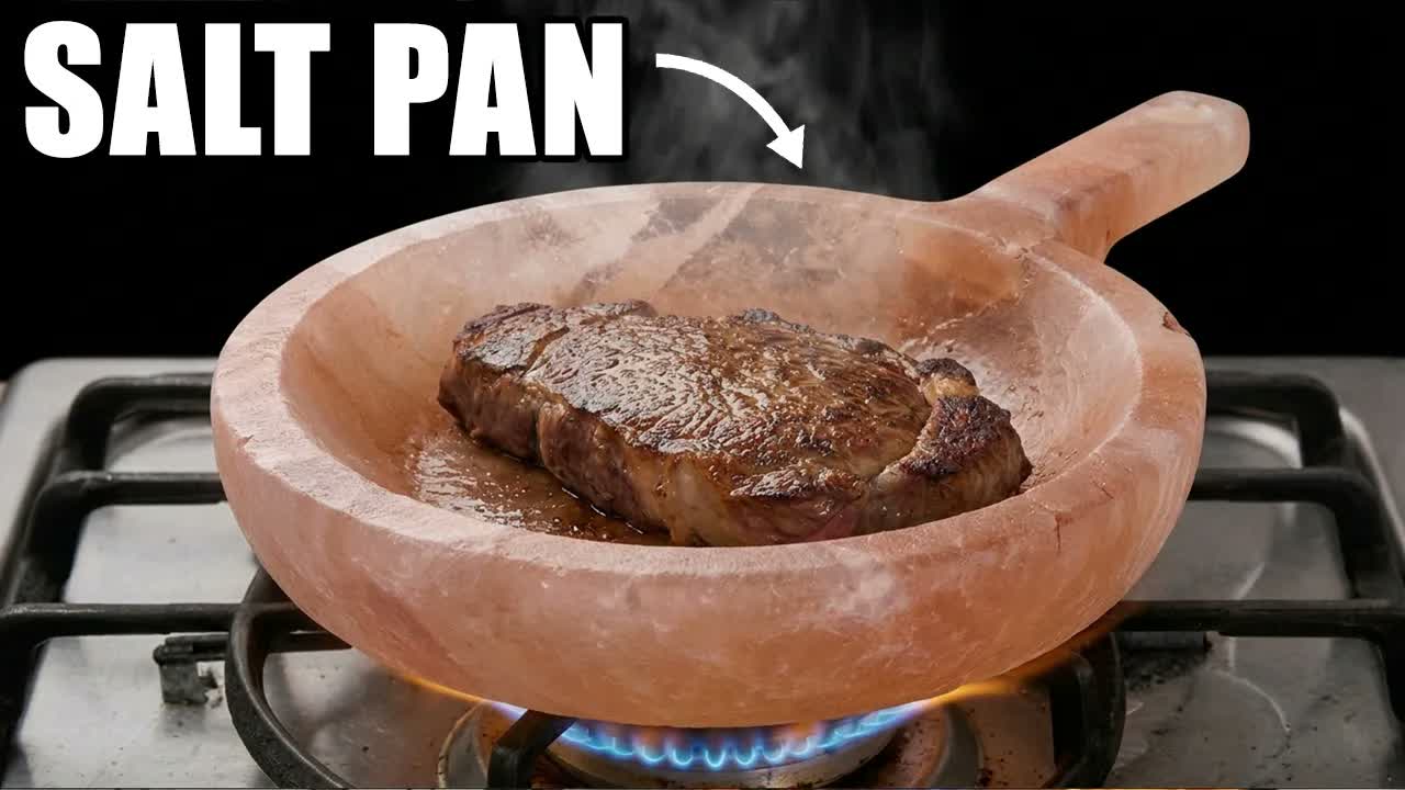 Video thumbnail for Waterjet Channel: Can You REALLY Season a Pan with Salt?