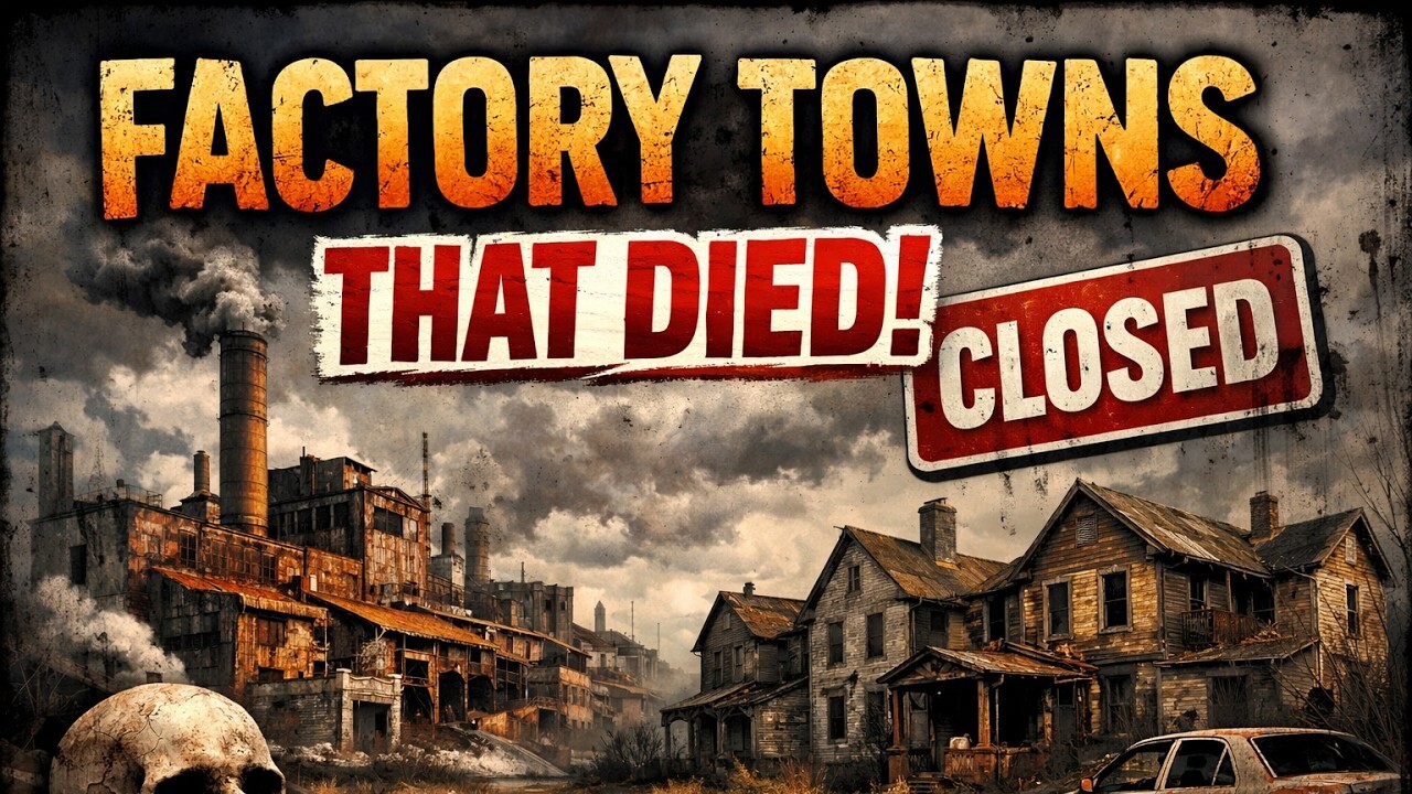 Video thumbnail for 10 U.S. Towns Built for One Industry That Almost Vanished Overnight