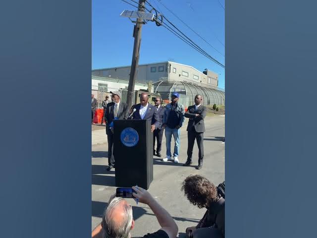 Video thumbnail for Mayor Ras Baraka of Newark NJ Delaney Hall Press Conference Taking Place On June 2nd.