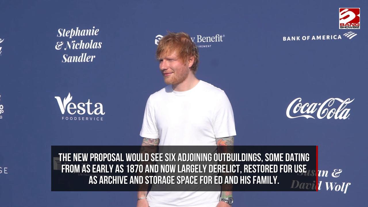 Video thumbnail for Ed Sheeran’s ‘ultimate music hub’ plan takes another step with barn archive bid