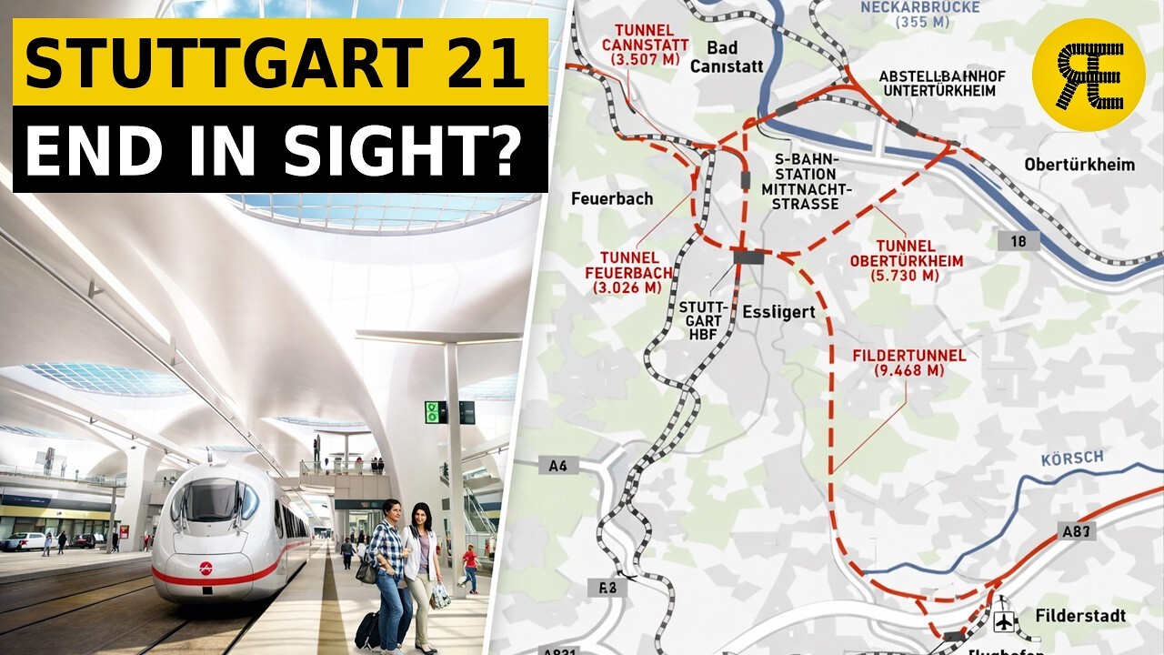Video thumbnail for Why Is Stuttgart 21 So Controversial? Germany’s €10+ Billion Rail Project