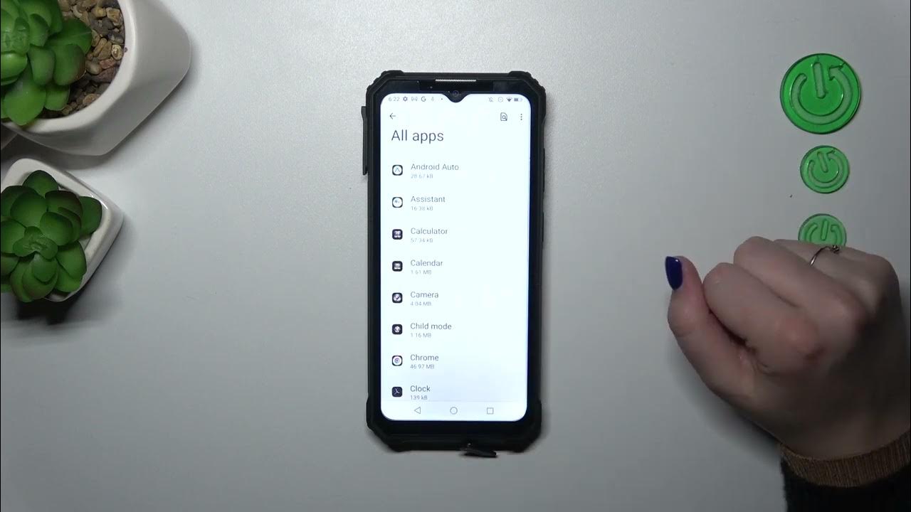 Video thumbnail for How to Reset App Preferences on OUKITEL WP23
