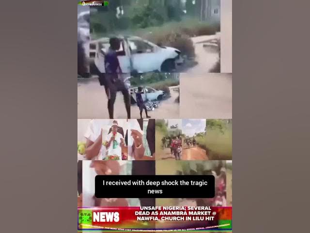 Unsafe Nigeria; Several Dead As Anambra Market @ Nawfia, Church In Lilu Hit