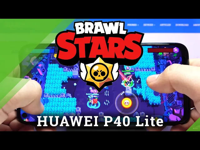 Video thumbnail for Brawl Stars in Huawei P40 Lite - Gaming Quality