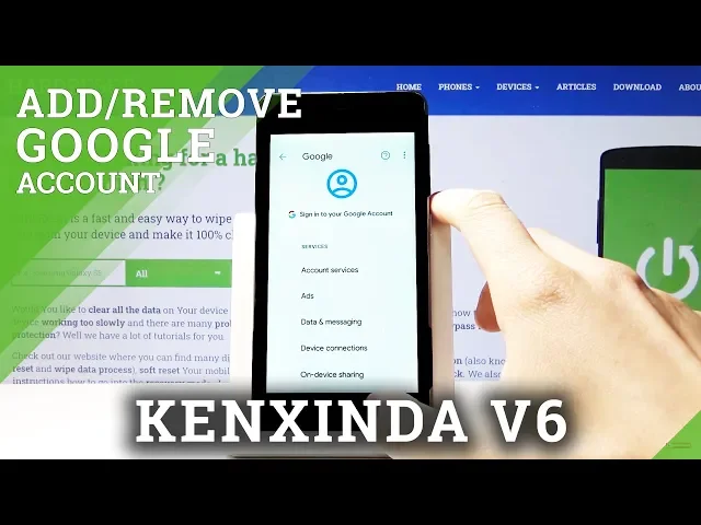 Video thumbnail for How to Add and Remove Google Account KENXINDA KXD V6 – Configure User Account