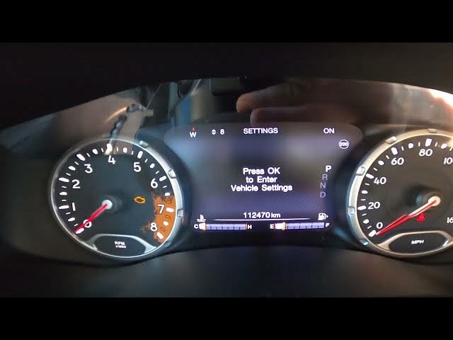 Video thumbnail for How to Manage Buzzer Volume in Jeep Renegade ( 2014 - now ) - Change Buzzer Volume