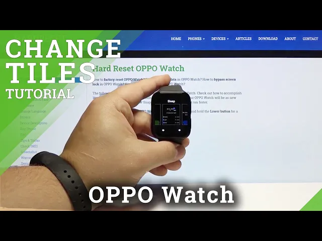 Video thumbnail for How to Customize Tiles in OPPO Watch - Add OPPO Tiles