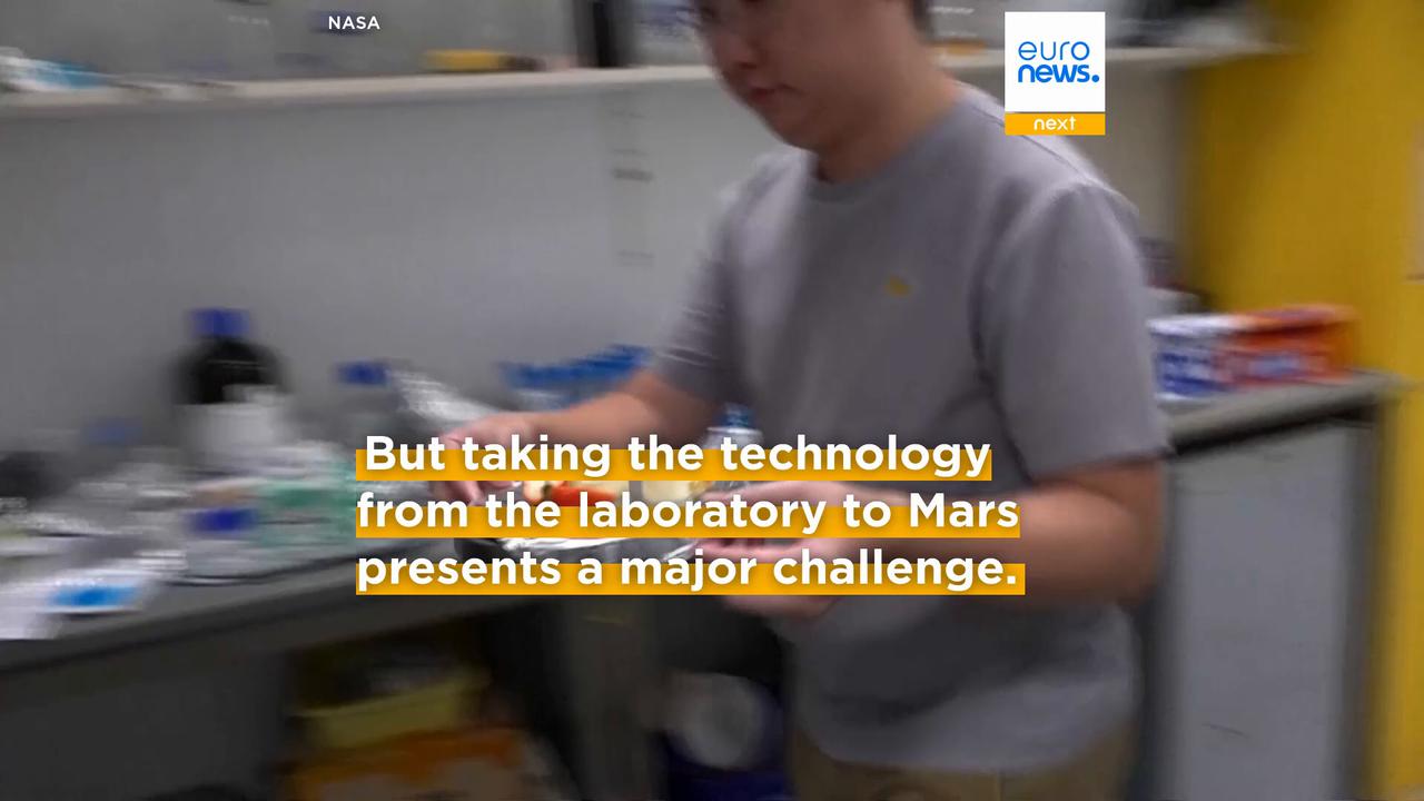 Video thumbnail for From fruit to bricks: Hong Kong engineers explore how to build houses on Mars