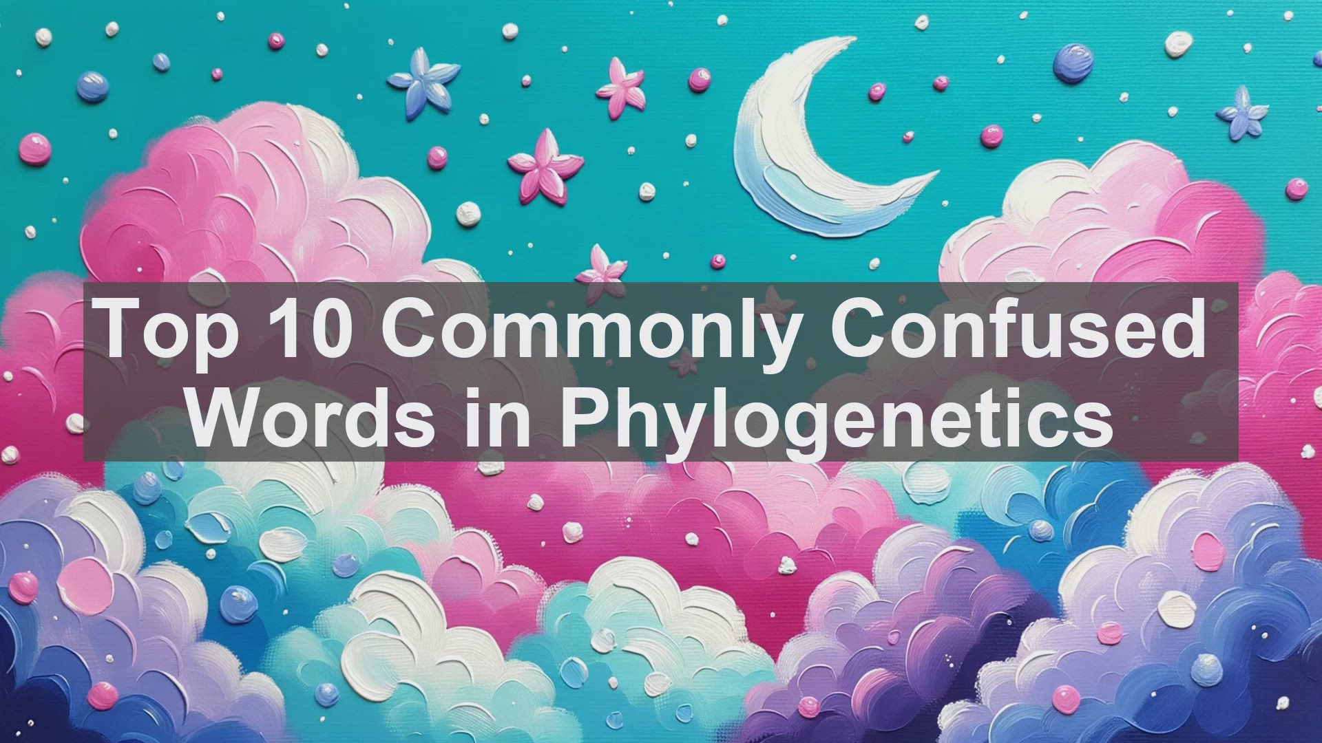 'Video thumbnail for Top 10 Commonly Confused Words in Phylogenetics'