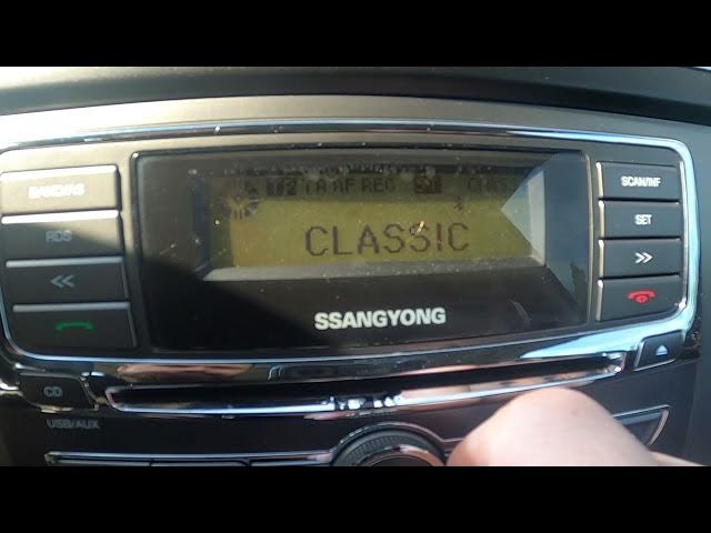 Video thumbnail for How to Select Equalizer Preset in Ssangyong Rexton III ( 2012 – 2016 ) | Change Radio Preferences